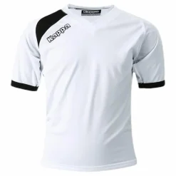 Kappa Jr Active Jersey SS Pavie 2017 White Vit