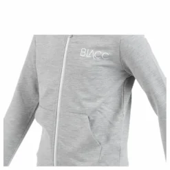 Jr Natalia Zip Hoodie Grey*BLACC