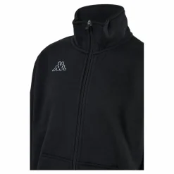 Kappa Jr Sweat FZ, Omni Black Svart New