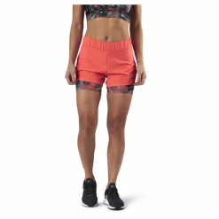 Only Play Judie Aop Loose Training Shorts Red Röd Hot