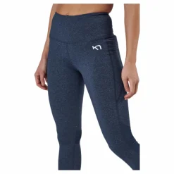Kari Traa Julie High Waist Tights Blue Blå