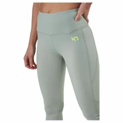 Kari Traa Julie High Waist Tights Green Grön Clearance