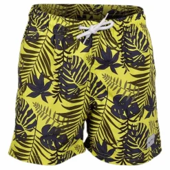 Junior Aiden Swim Trunks Green/Yellow*Wyte Outlet