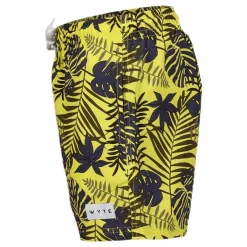 Junior Aiden Swim Trunks Green/Yellow*Wyte Outlet
