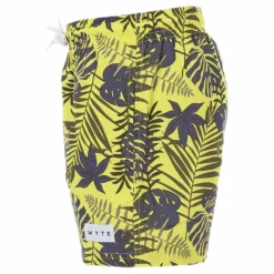 Junior Aiden Swim Trunks Green/Yellow*Wyte Outlet