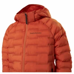 Peak Performance Junior Argon Light Hood Orange Hot