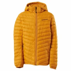 Peak Performance Junior Frost Down Hood Jacket Yellow Gul Discount
