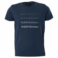 Peak Performance Junior Ground Tee Blue Shadow Blå Online