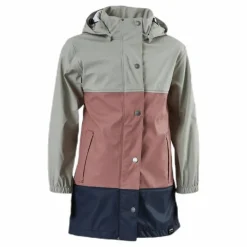 Junior Imber Rain Coat Pink/Blue/Grey*Tretorn Outlet