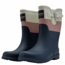 Tretorn Junior June Rubber Boot Blue/Pink/Grey Blå, Rosa och Grå Best