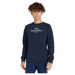 Peak Performance Junior Original Crew Blue Shadow Blå Sale