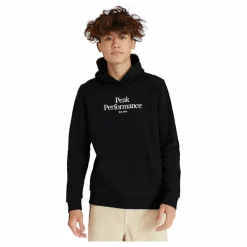 Junior Original Hood Black*Peak Performance Outlet