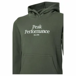 Peak Performance Junior Original Hood Thrill Green Grön Sale