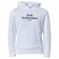 Peak Performance Junior Original Hood White Grå Hot