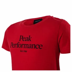 Peak Performance Junior Original Tee Red Röd Outlet