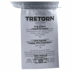 Tretorn Junior PU Parka Blue Blå