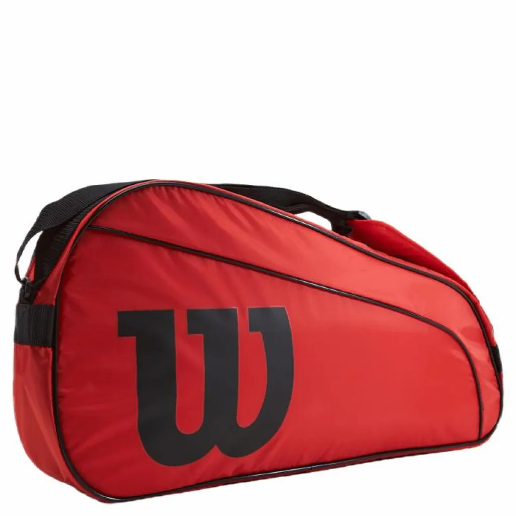Junior Racketbag Red/grey/black*Wilson Hot