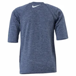 Junior Short Sleeve Hydroguard Sunset Blue*Nike Swim Outlet