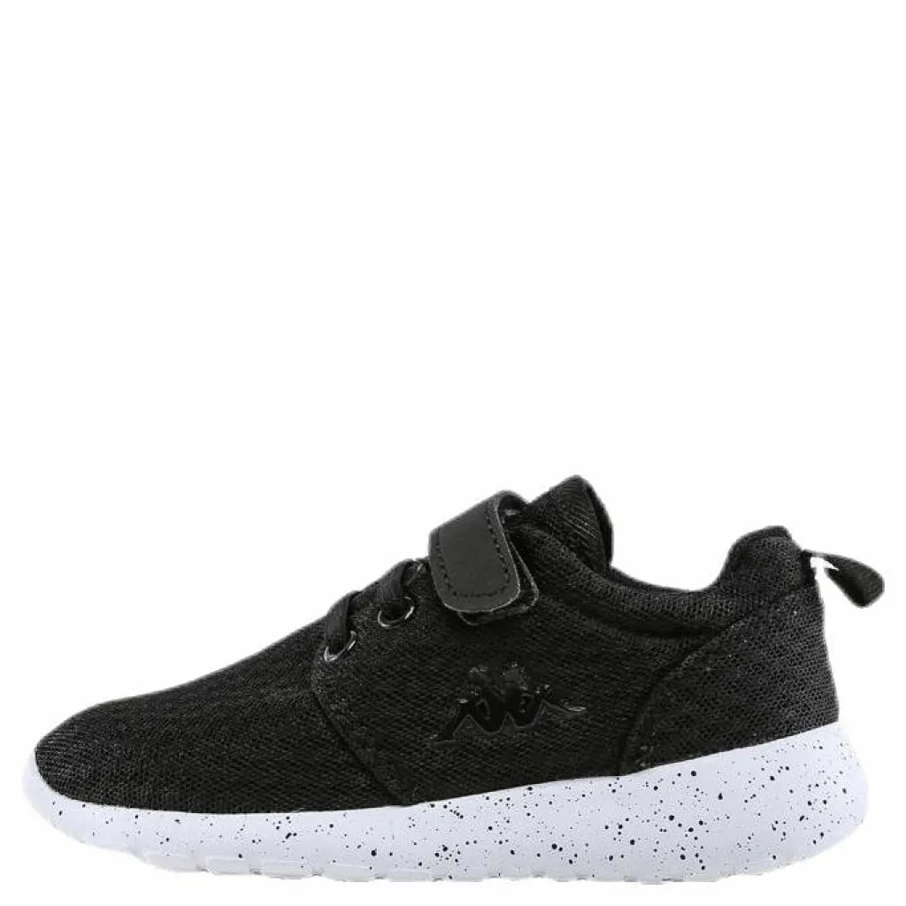 Junior Sport shoe velcro, Altaf Black*Kappa Discount