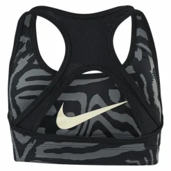 Nike Junior Swoosh AOP Reversible Bra Black Flerfärgad Sale
