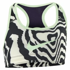 Junior Swoosh AOP Reversible Bra Green*Nike Best