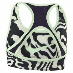 Junior Swoosh AOP Reversible Bra Green*Nike Best