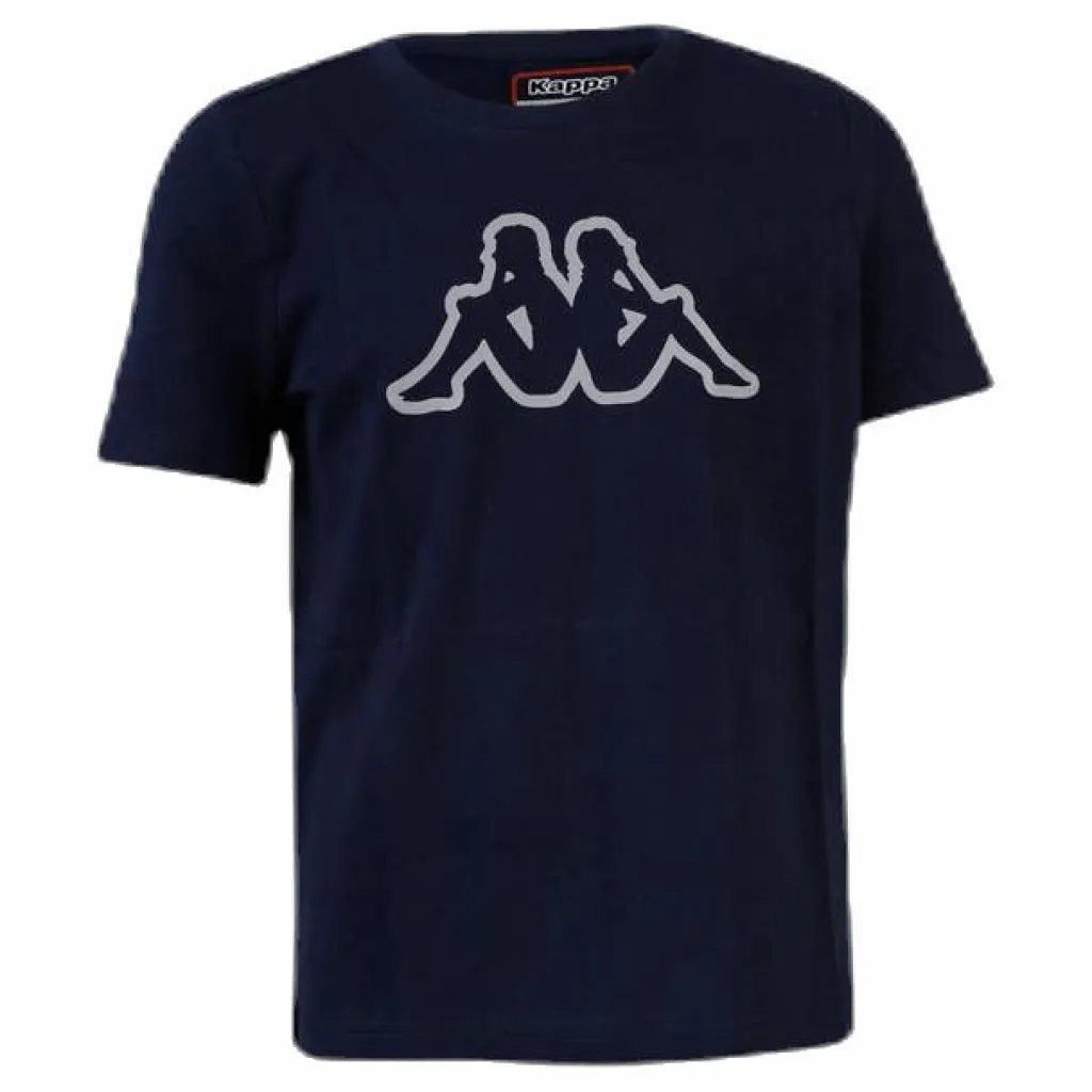 Junior. T-Shirt S/S, Cromen Blue/Grey*Kappa Sale