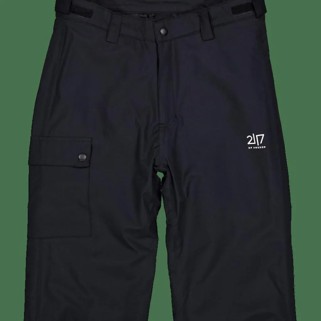 2117 of Sweden Junior’S Light Padded Ski Pant Misan Black New