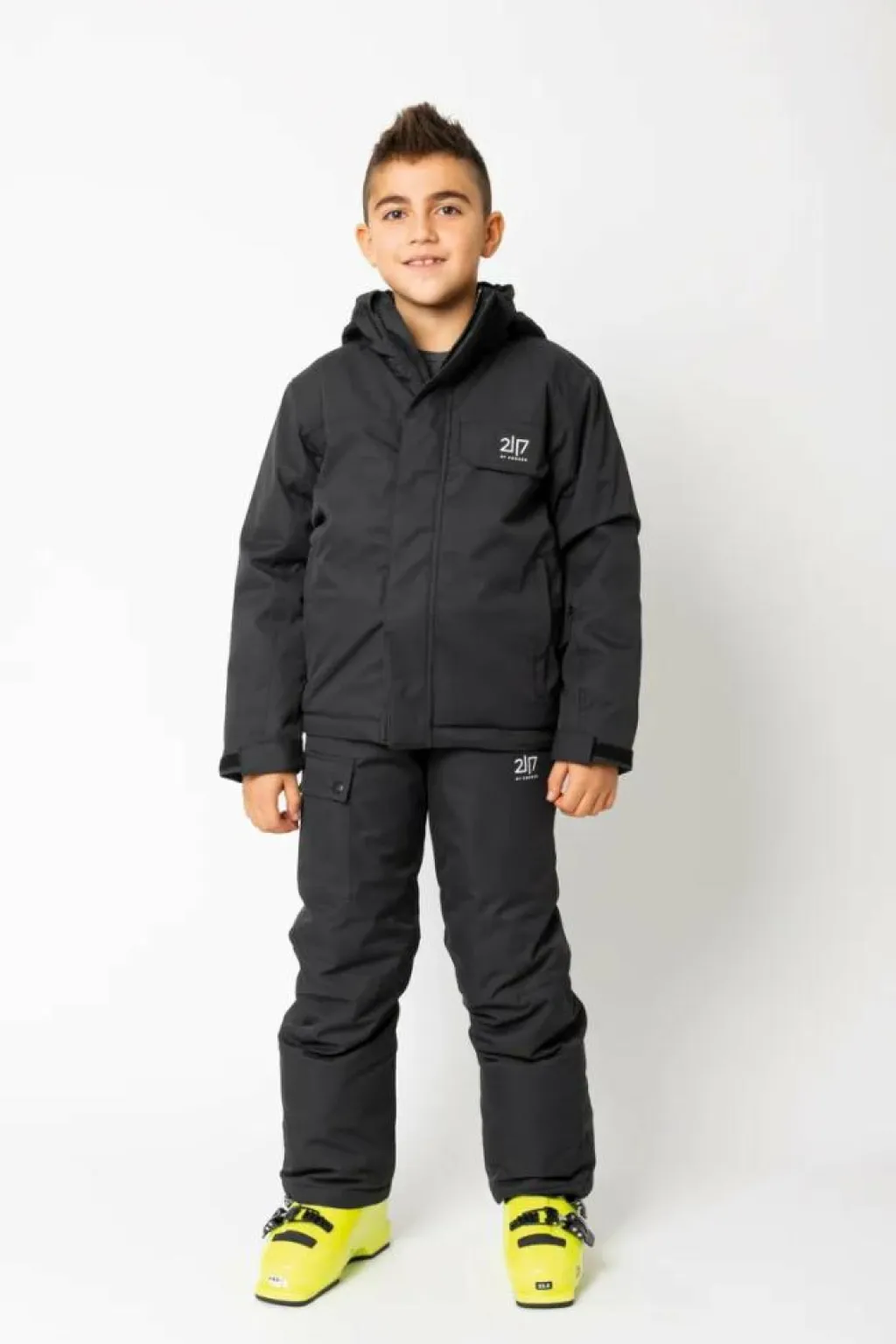 2117 of Sweden Junior’S Light Padded Ski Pant Misan Black New