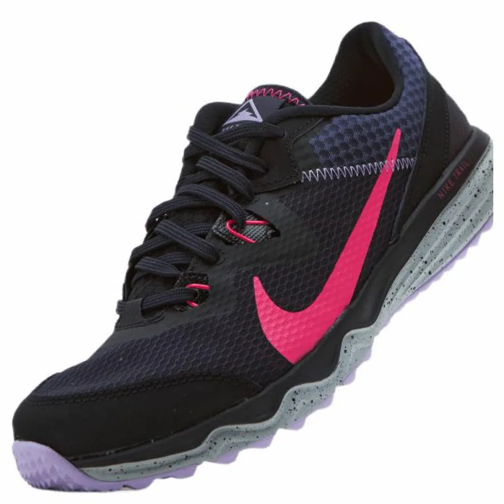 Juniper Trail Women's Trail Sh Black/hyper Pink-cave Purple-l*Nike New