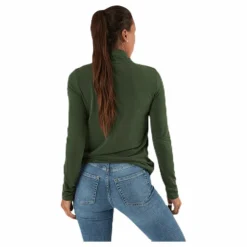 Pieces Kamala Ls Rollneck  Top  Black Svart Sale
