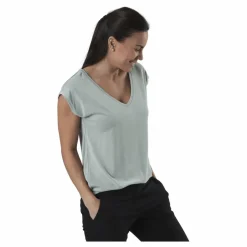Pieces Kamala Tee Beige Online