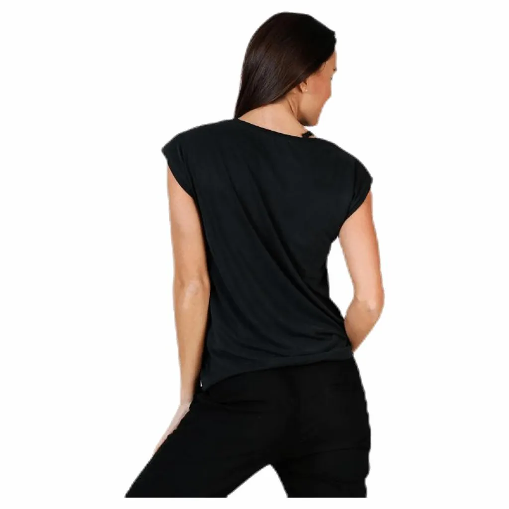 Pieces Kamala Tee Black Svart Sale