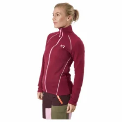 Kari Traa Kari Full Zip Fleece Fancy Röd Clearance