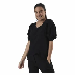 Only Karma Life 2/4 Solid Top Wvn Black Svart Discount