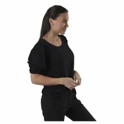 Only Karma Life 2/4 Solid Top Wvn Black Svart Discount