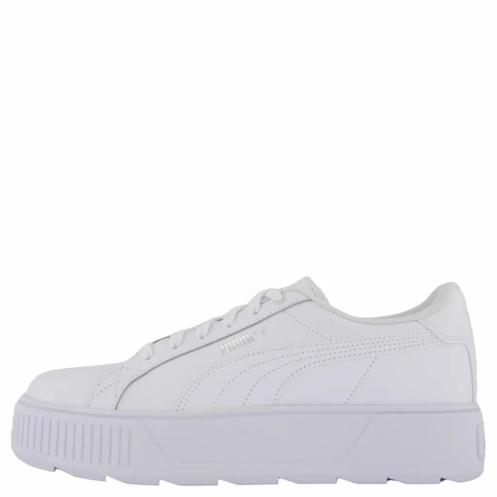 Puma Karmen L White- White- Sil Vit Outlet