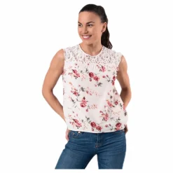 Karmen S/L Top Aop Wvn*Only Sale