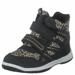 Leaf Kasuri Leopard Svart Discount