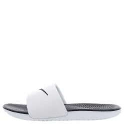 Kawa Little/Big Kids' Slides WHITE/BLACK*Nike New