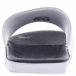 Kawa Little/Big Kids' Slides WHITE/BLACK*Nike New