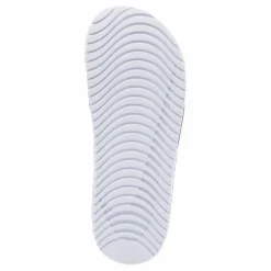 Kawa Little/Big Kids' Slides WHITE/BLACK*Nike New