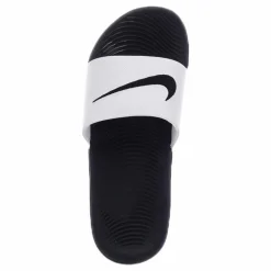 Kawa Little/Big Kids' Slides WHITE/BLACK*Nike New