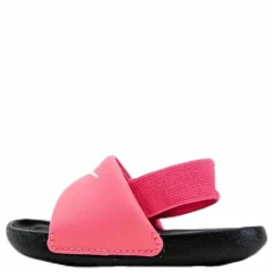 Nike Kawa Slide TD Kids Pink/White Rosa New