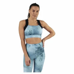 Kay Printed Sports Bra Green*Röhnisch Clearance