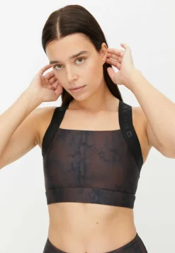 Kay Printed Sportsbra Brown Snake*Röhnisch Clearance