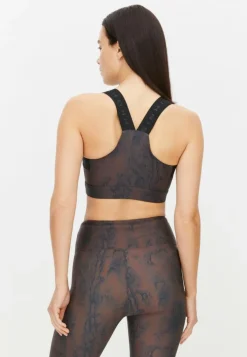 Kay Printed Sportsbra Brown Snake*Röhnisch Clearance
