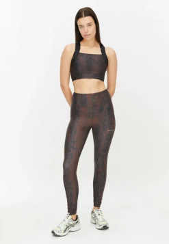 Kay Printed Sportsbra Brown Snake*Röhnisch Clearance