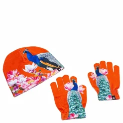 Kaya Hat and Glove Set Red*Molo Sale
