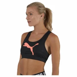 Puma 4Keeps Bra M Pink/Black Svart Clearance